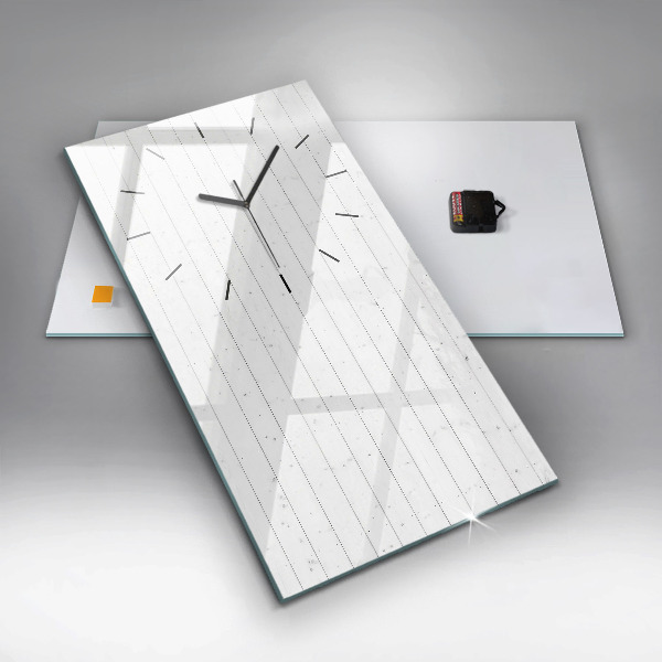 Orologio verticale Modello pannelli in legno