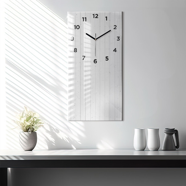 Orologio verticale Modello pannelli in legno