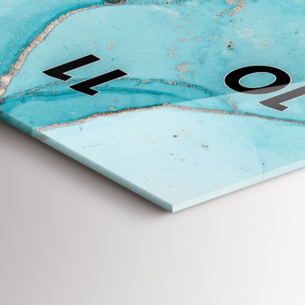 Orologio verticale Marmo decorativo