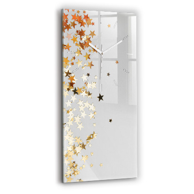 Orologio verticale Stelle su uno sfondo chiaro