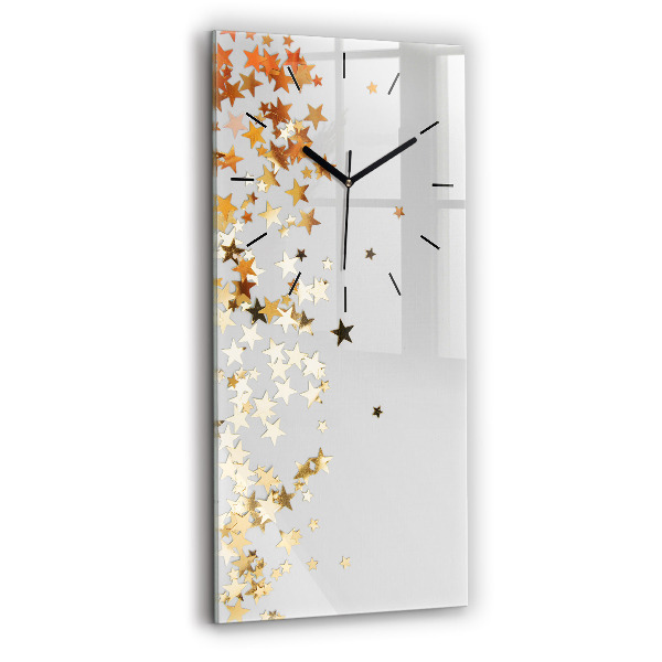 Orologio verticale Stelle su uno sfondo chiaro