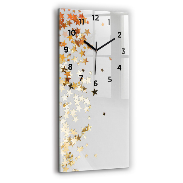 Orologio verticale Stelle su uno sfondo chiaro