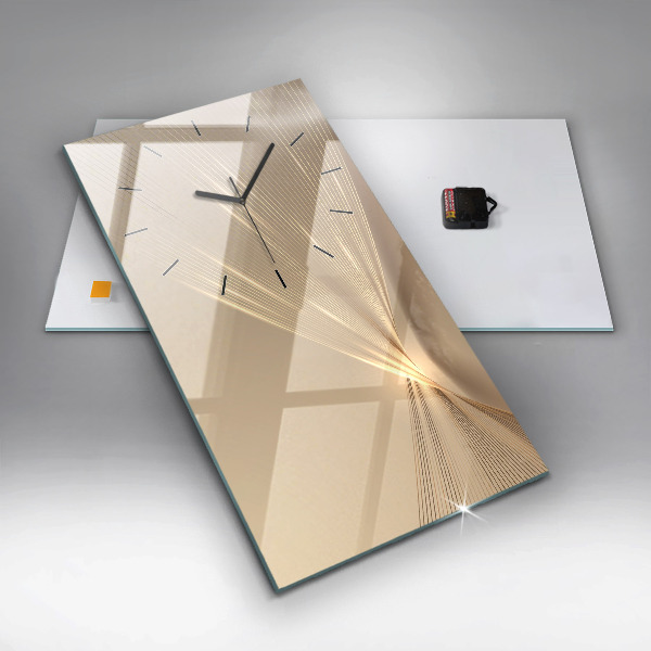 Orologio verticale Luce astratta