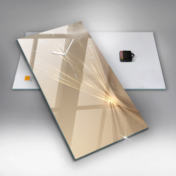 Orologio verticale Luce astratta