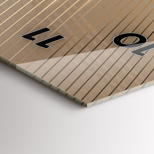 Orologio verticale Luce astratta