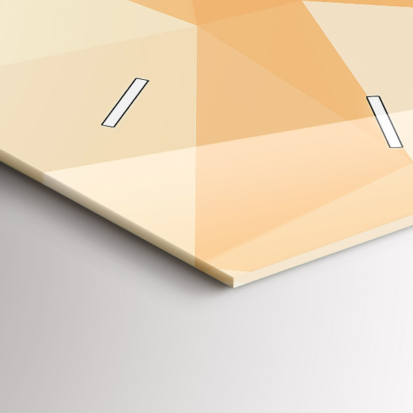 Orologio verticale Triangoli di astrazione