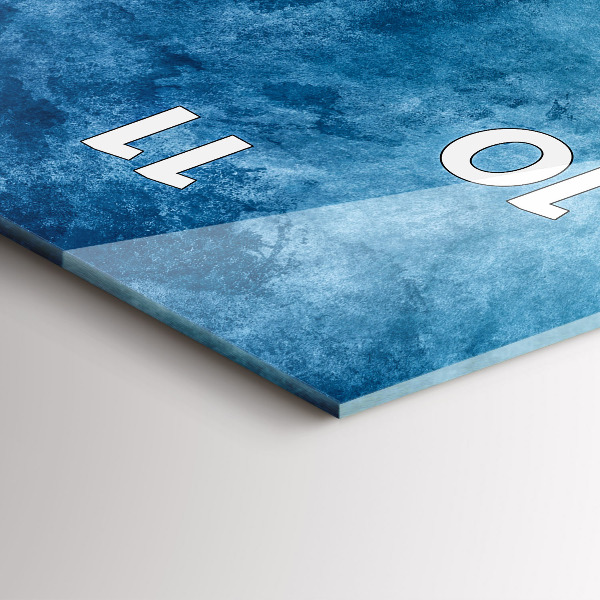 Orologio verticale Acqua di prelievo