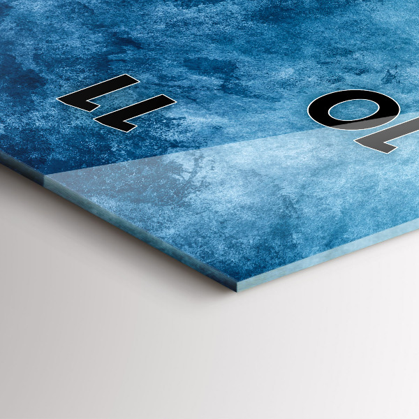 Orologio verticale Acqua di prelievo