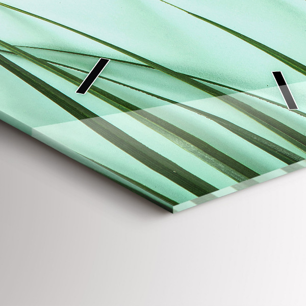 Orologio verticale Foglie di Monstera