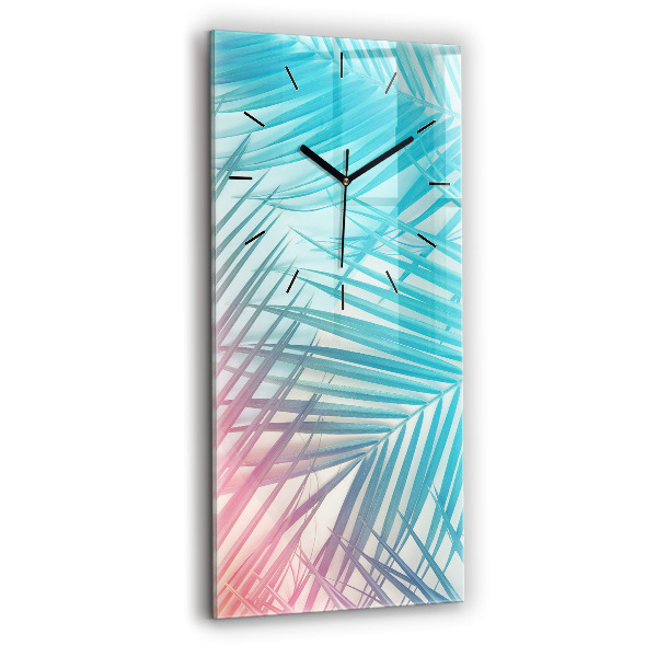 Orologio verticale Palma tropicale