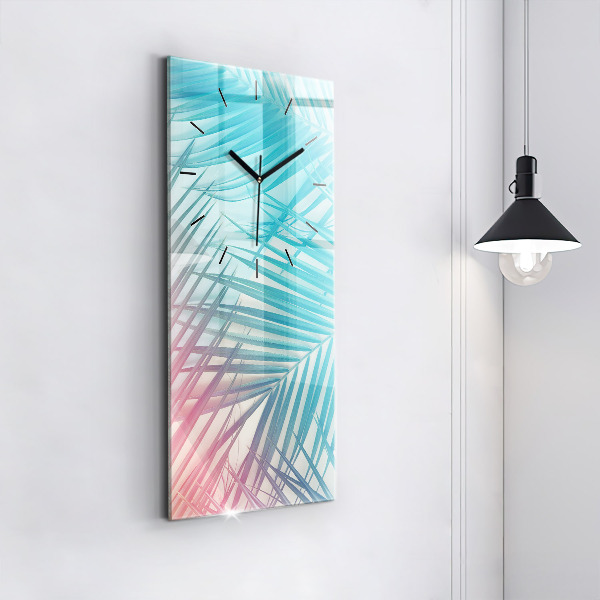 Orologio verticale Palma tropicale
