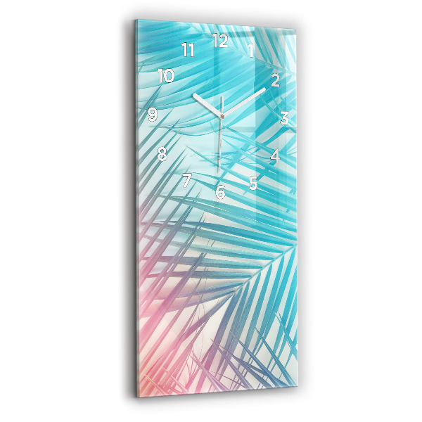 Orologio verticale Palma tropicale
