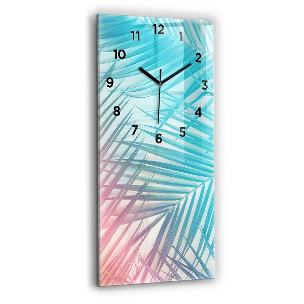Orologio verticale Palma tropicale