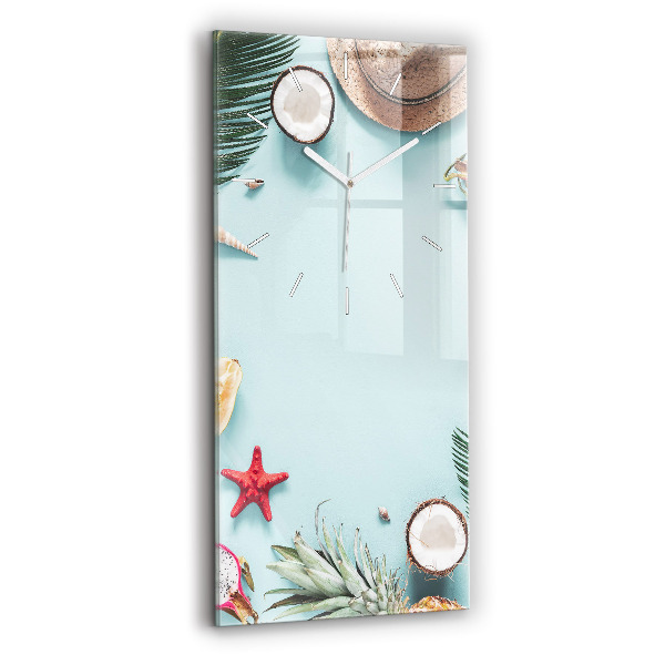 Orologio verticale Composizione estiva