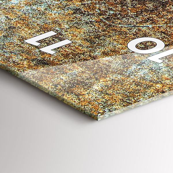 Orologio verticale Vecchia struttura metallica