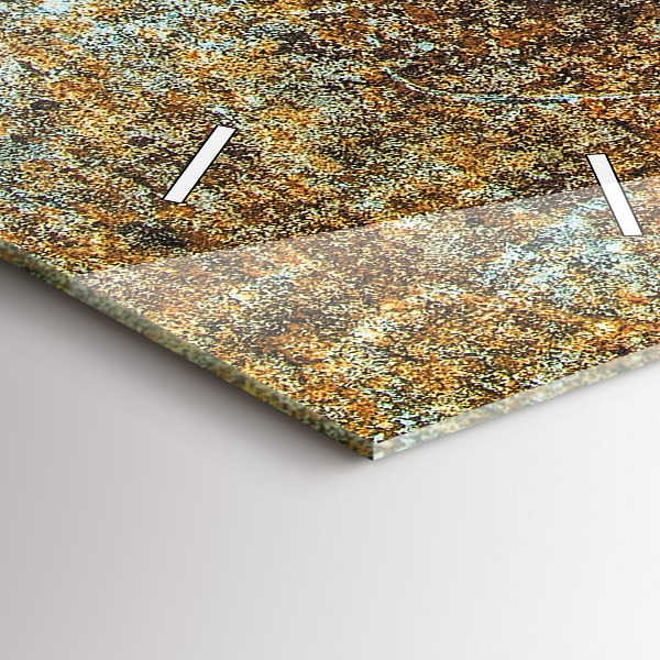 Orologio verticale Vecchia struttura metallica