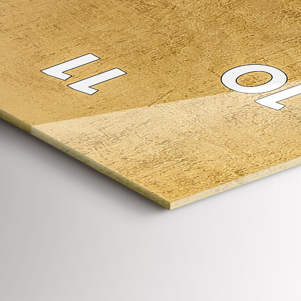 Orologio verticale Tela decorativa