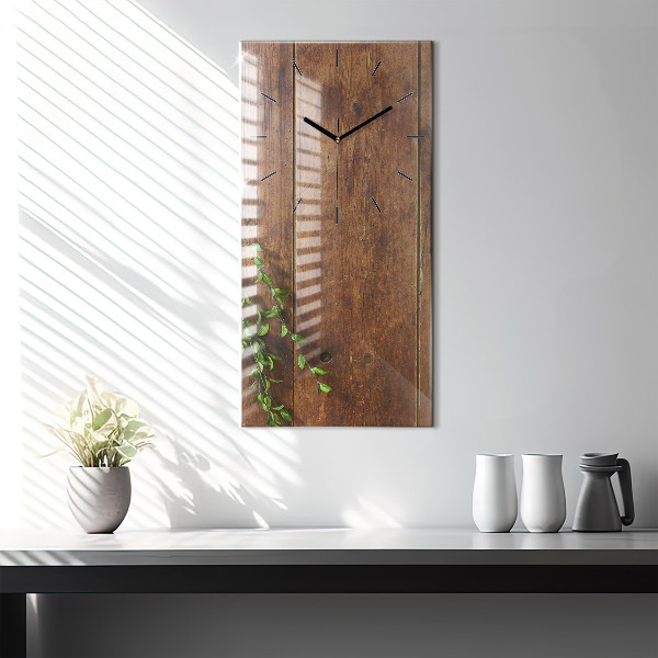 Orologio verticale Legno rustico