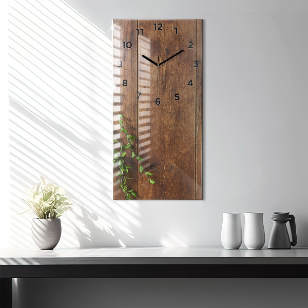 Orologio verticale Legno rustico