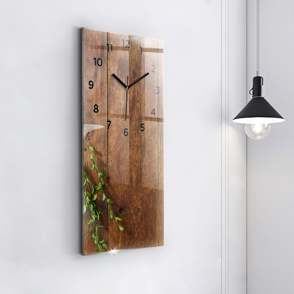 Orologio verticale Legno rustico