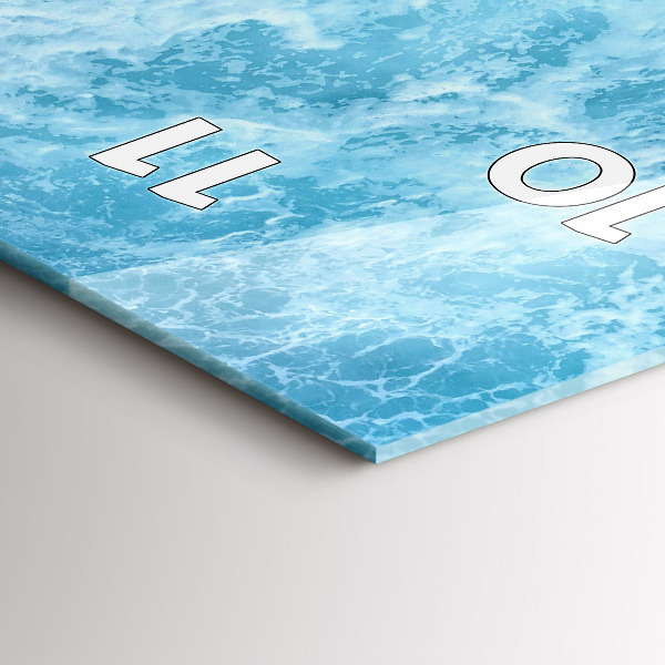 Orologio verticale Acqua di mare