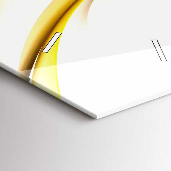 Orologio verticale Onda astratta