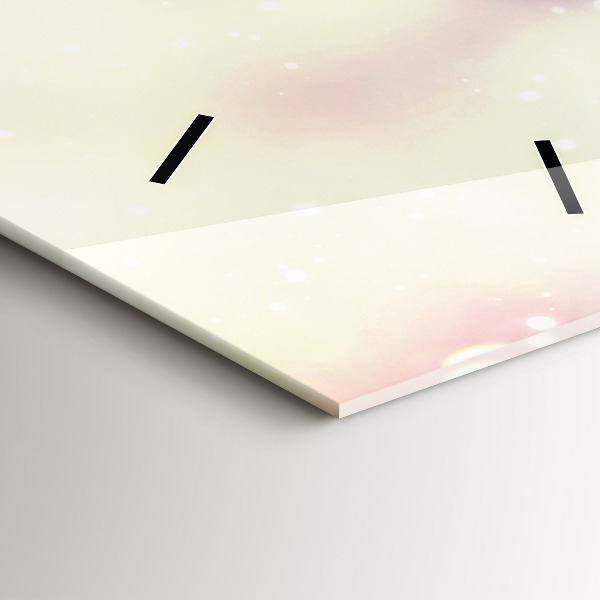 Orologio verticale Fiori primaverili