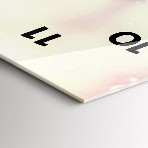 Orologio verticale Fiori primaverili