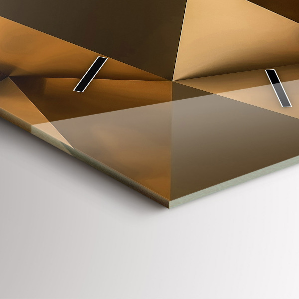 Orologio verticale Texture geometrica