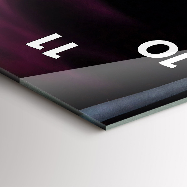 Orologio verticale Vino rosso