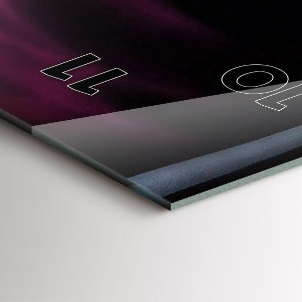 Orologio verticale Vino rosso