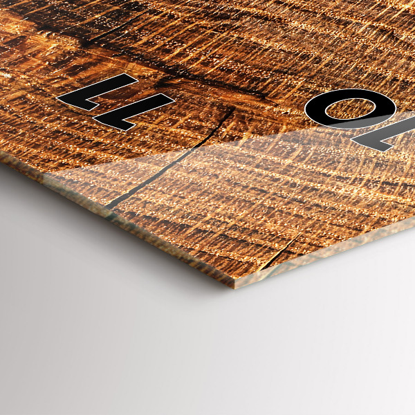 Orologio verticale Legno decorativo