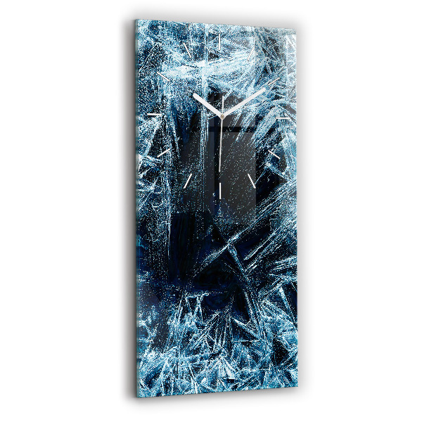 Orologio verticale Muro ghiacciato