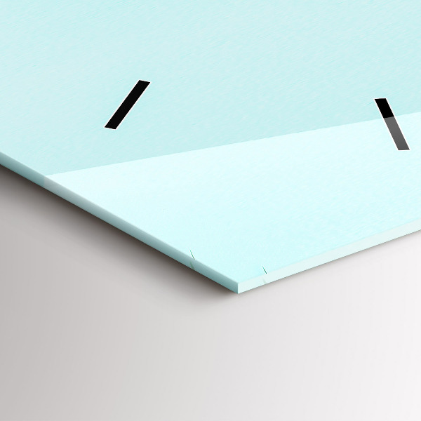 Orologio verticale Palme verdi