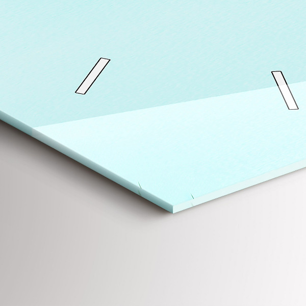 Orologio verticale Palme verdi