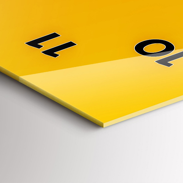 Orologio verticale Arancia