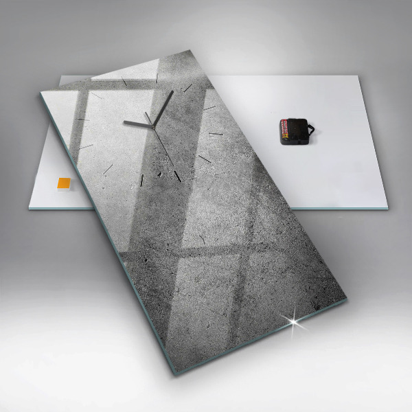 Orologio verticale Muro industriale