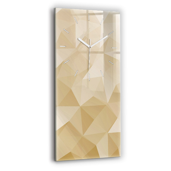 Orologio verticale Triangoli astratti