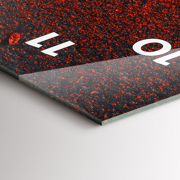 Orologio verticale Condimento al peperoncino rosso