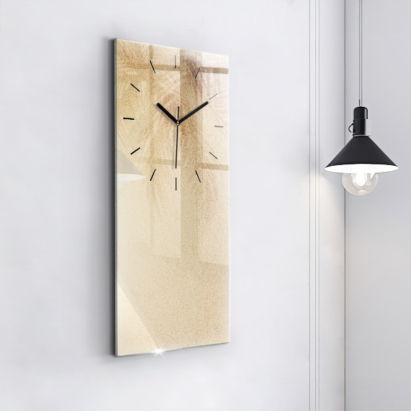 Orologio verticale Astrazione dorata