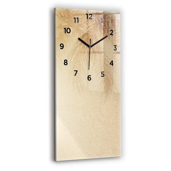 Orologio verticale Astrazione dorata