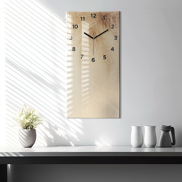 Orologio verticale Astrazione dorata