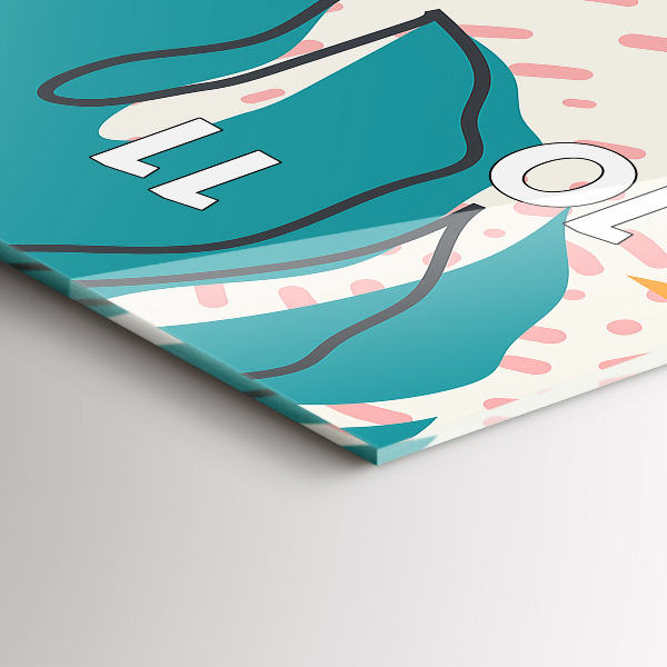 Orologio verticale Piante hawaiane