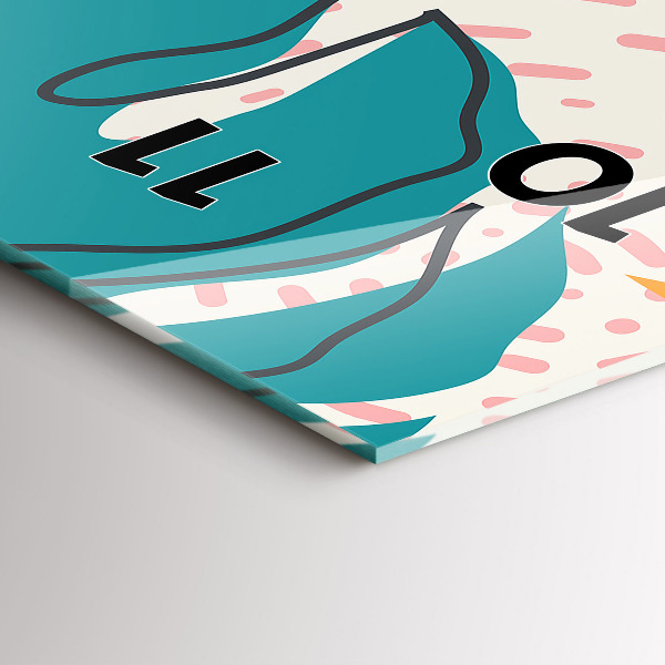 Orologio verticale Piante hawaiane