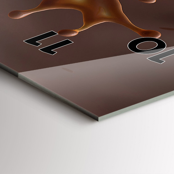 Orologio verticale Onde di cacao