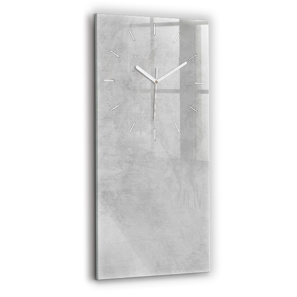 Orologio verticale in vetro Muro di pietra