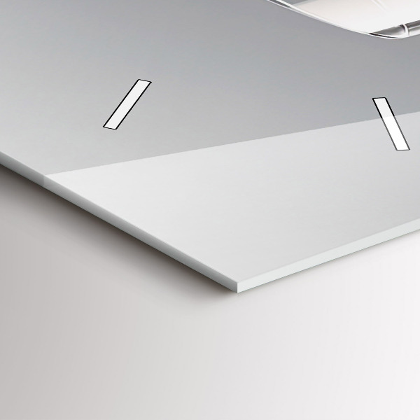 Orologio verticale in vetro Un bicchiere di vino rosso