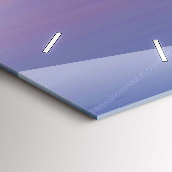 Orologio verticale Paesaggio marino