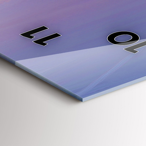 Orologio verticale Paesaggio marino