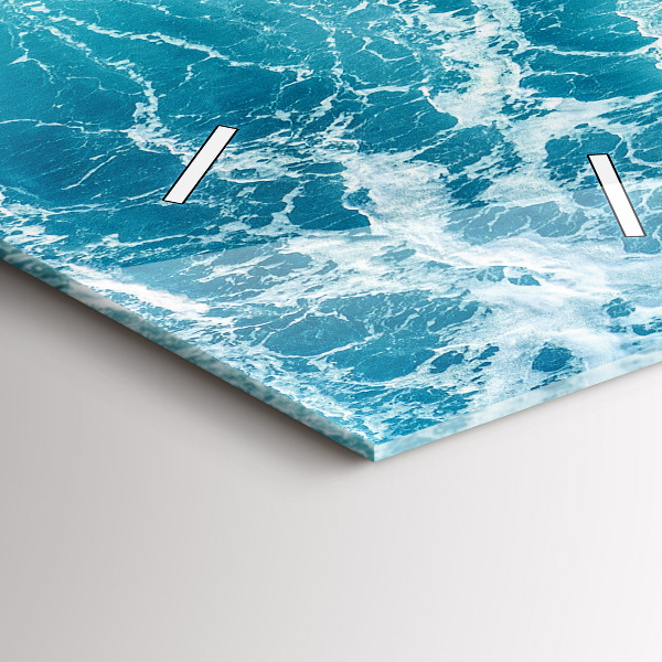 Orologio verticale Onde dell'oceano